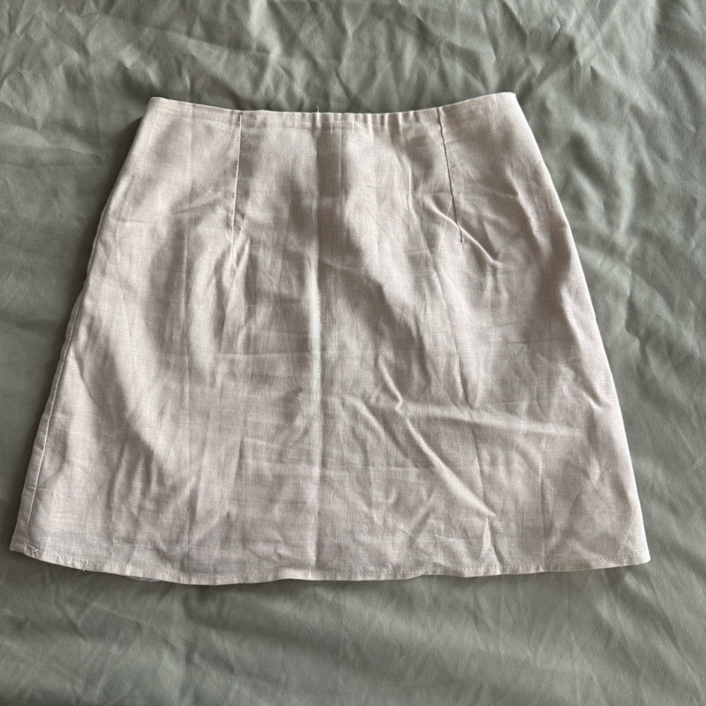 Princess Polly beige skirt